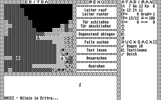 Allein in Eritra atari screenshot
